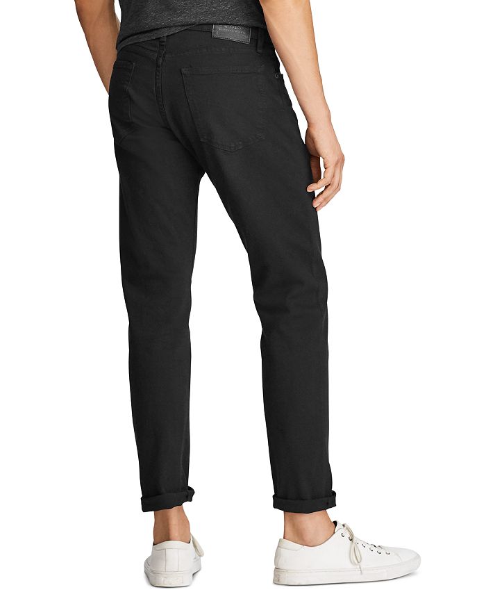 Shop Polo Ralph Lauren Hampton Relaxed Straight Fit Jeans In Black