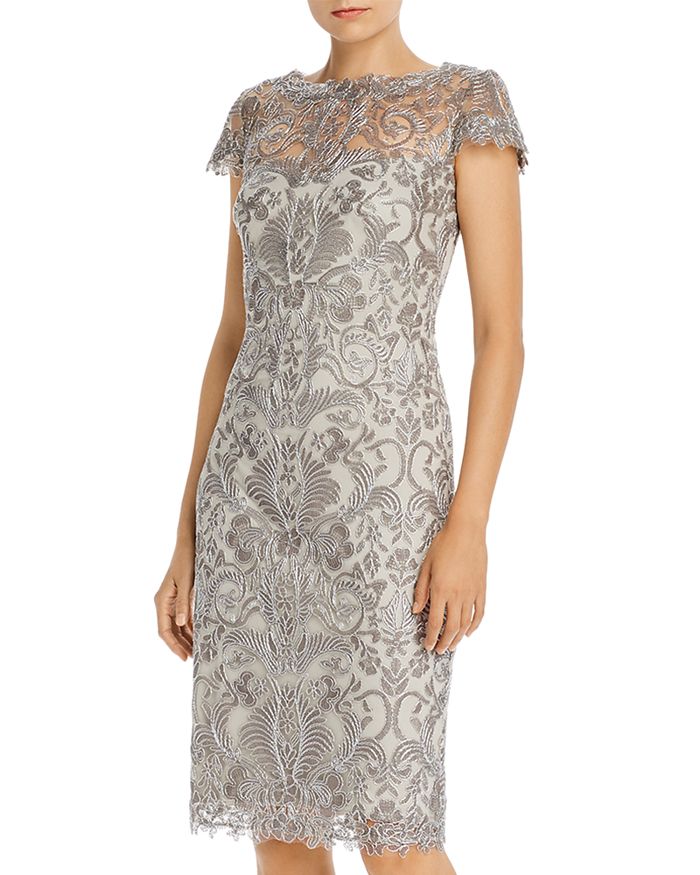 Tadashi Shoji Corded Lace Dress - 100% Exclusive | Bloomingdale's