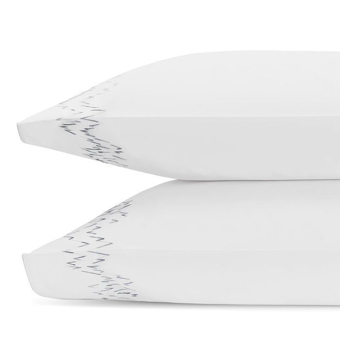 Matouk Aries King Pillowcase, Pair In Wave