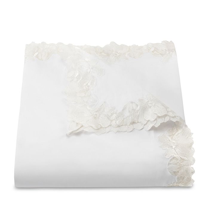 Shop Matouk Virginia Duvet Cover, Full/queen In White
