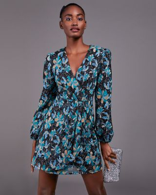 sandro wrap dress