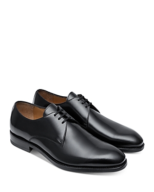 Shop Paul Stuart Men's Hancock Leather Lace-up Oxfords In Black