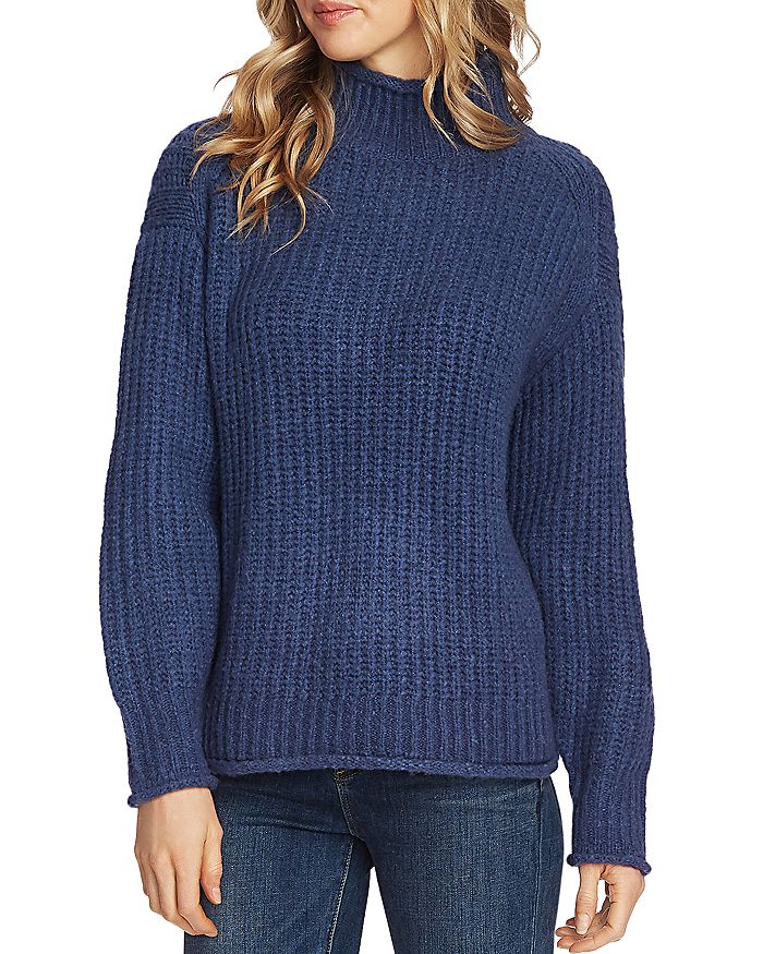 VINCE CAMUTO MOCK-NECK SWEATER,9159218