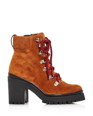 women's ainsley round toe leather hiking boots