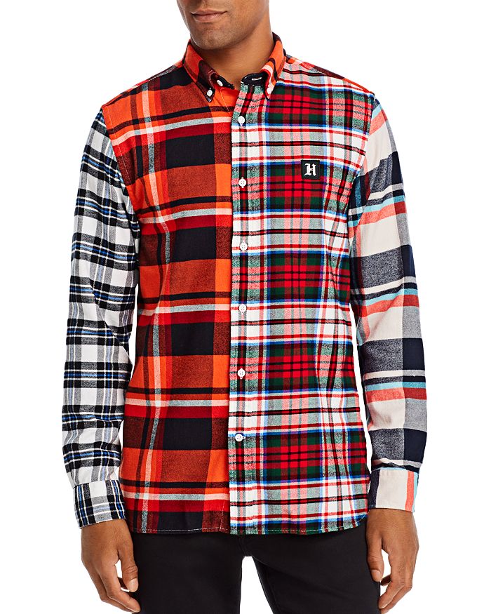 Tommy Hilfiger Multi-Check Regular Fit Button-Down Shirt |