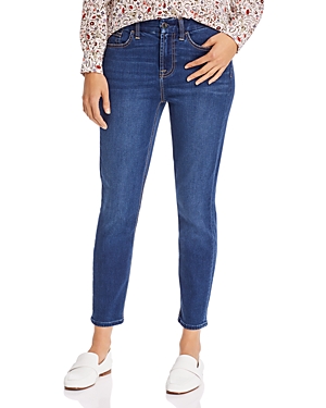 7 FOR ALL MANKIND JEN7 BY 7 FOR ALL MANKIND SKINNY ANKLE JEANS IN MEDIUM BLUE,GS8202365