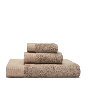 Frette Diamond Bordo Bath Sheet In Argil
