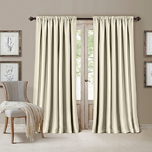 Elrene Home Fashions All Seasons Blackout Curtain Panel, 52 X 84 In Ivory
