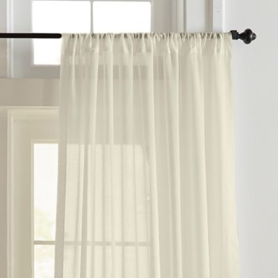 Asher Cotton Voile Sheer Curtain Panels