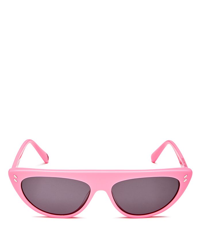 Stella Mccartney Unisex Cat Eye Sunglasses, 51mm - Little Kid In Pink/smoke