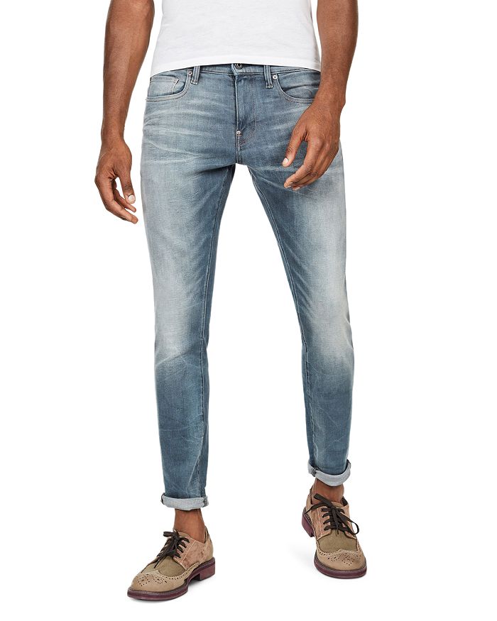 G-STAR RAW Revend Skinny Fit Jeans in Faded Quartz | Bloomingdale's
