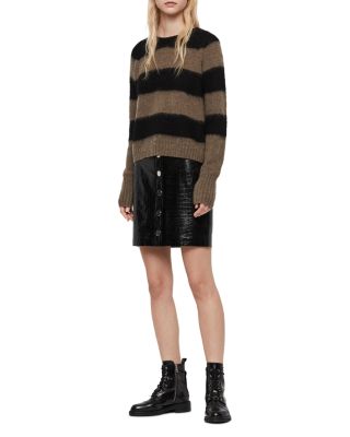 ALLSAINTS Lou Striped Sweater Bloomingdale's