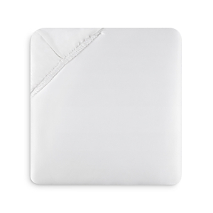 Sferra Giotto Fitted Sheet, Full In White