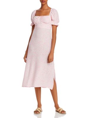 Faithfull the Brand Evelyn Printed Midi Dress | Bloomingdale's Women