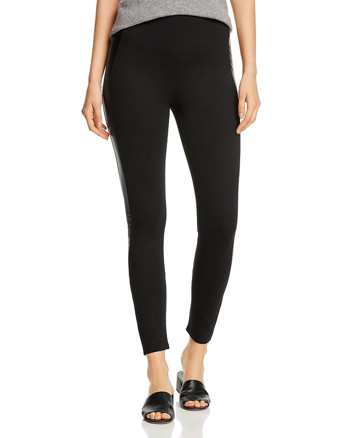 Lyss Lysse Kent Faux Leather Trim Leggings Bloomingdale s