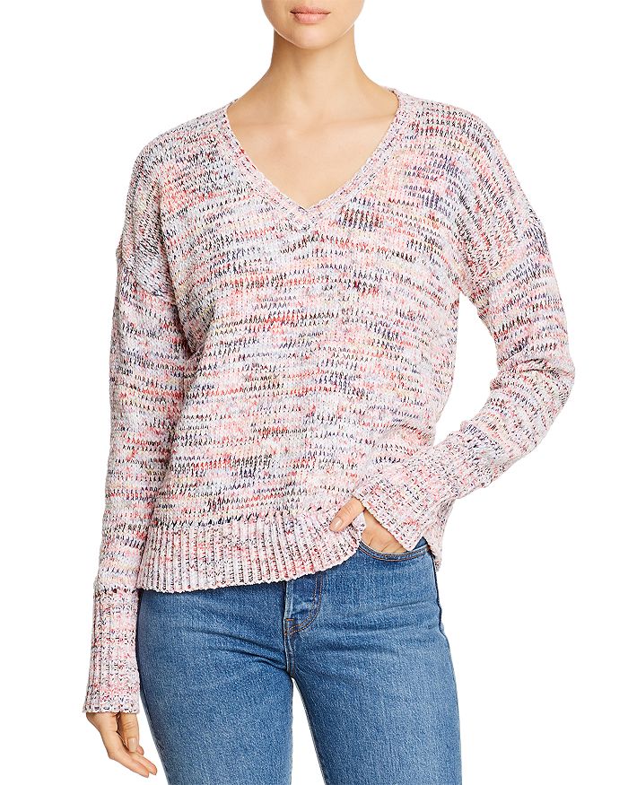 Cupio Chenille V-Neck Sweater | Bloomingdale's