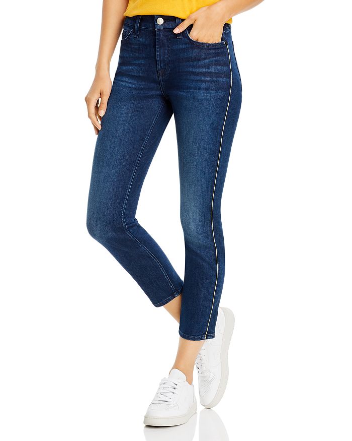 7 FOR ALL MANKIND JEN7 BY 7 FOR ALL MANKIND SKINNY ANKLE JEANS IN NIGHTTIME HUDSON,GS0532005