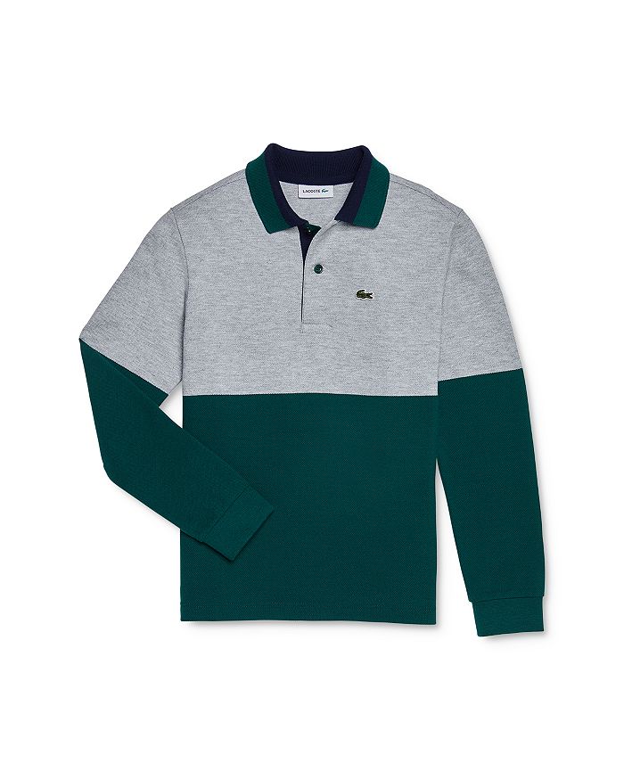 Lacoste boys long sleeve polo discount