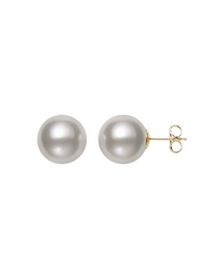 bloomingdales pearl earrings