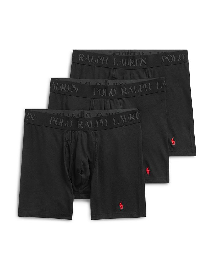 Polo Ralph Lauren Mens 3 Pk Classic Cotton Boxer Briefs Underwear Sz XL -  New