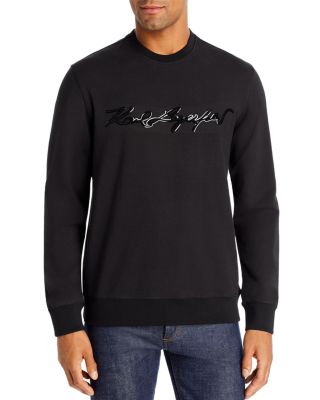 karl lagerfeld logo sweatshirt