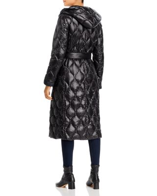 Donna Karan Reversible Long Puffer Coat | Bloomingdale's
