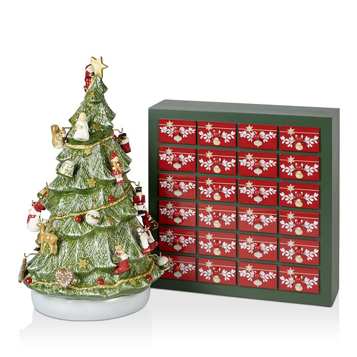Villeroy & Boch Christmas Toys Memory 3d Advent Calendar Tree In Advent