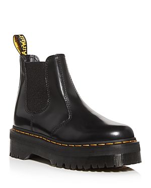 Dr. Martens Women's Quad Platform Chelsea Boots