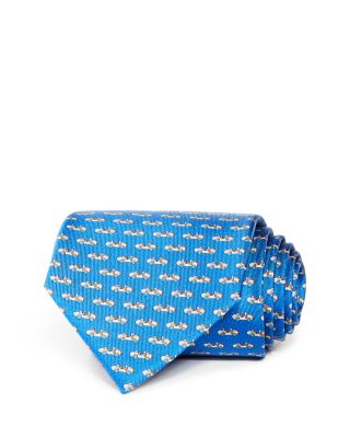 ferragamo race car tie