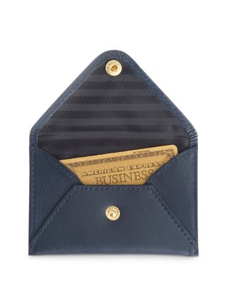 Leather Envelope Card Case