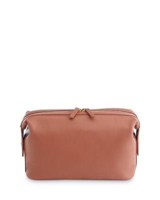 Executive Leather Toiletry Bag