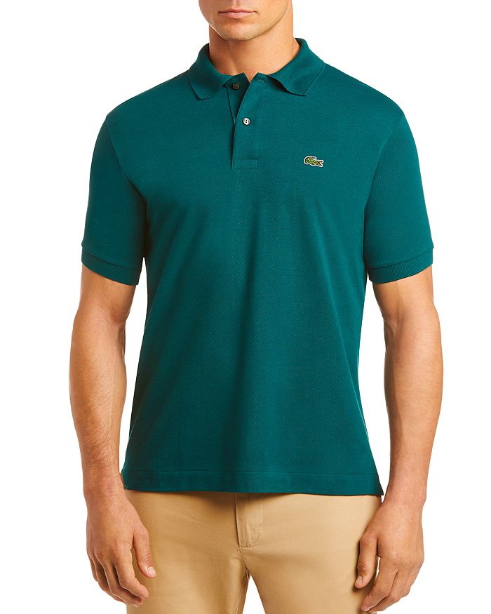 Lacoste Pique Classic Fit Polo Shirt In Beeche