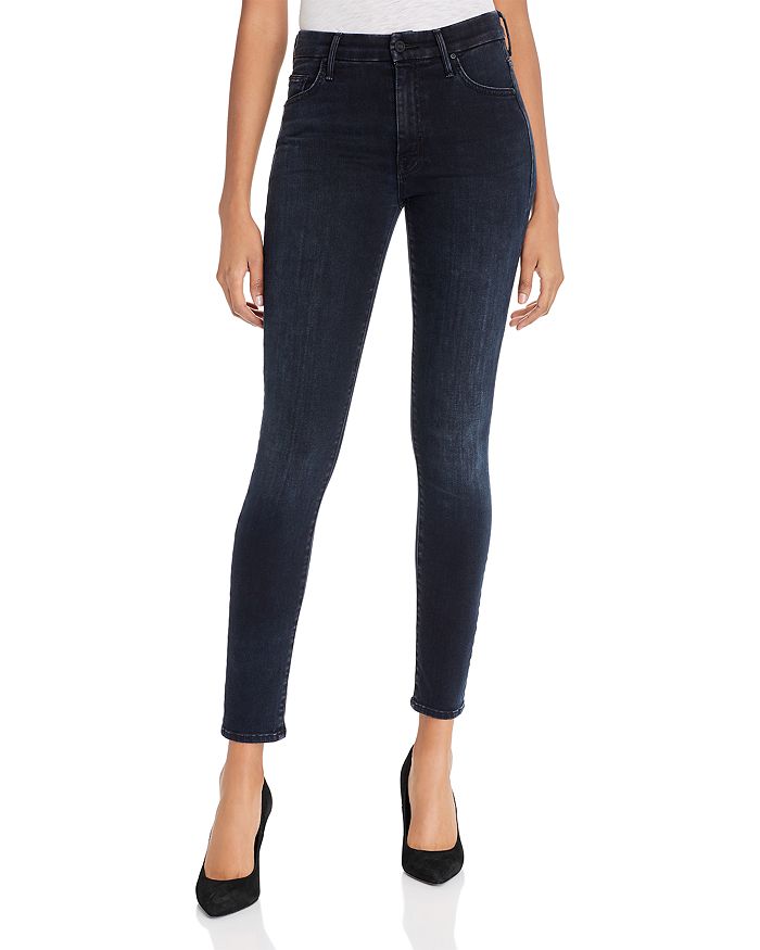 MOTHER THE LOOKER HIGH-RISE SKINNY JEANS IN BLACKBIRD,1221S-408