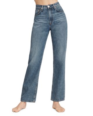 Rag & Bone Ruth Super High Rise Straight Jeans Women's newest Size 31 Baywater