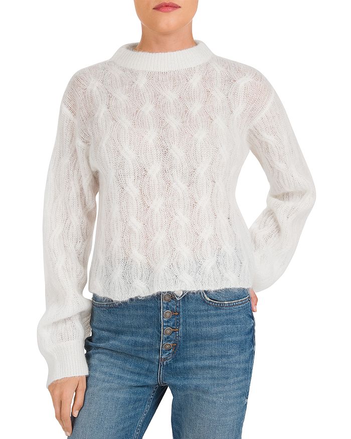THE KOOPLES OPENWORK CABLE-KNIT jumper,FPUL19041S