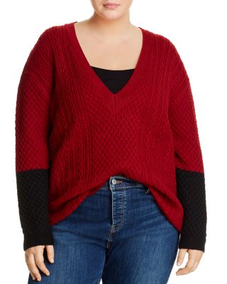 ruby red sweater