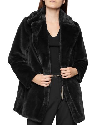 Faux fur coat bloomingdale's hotsell