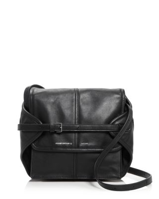 small messenger bag black