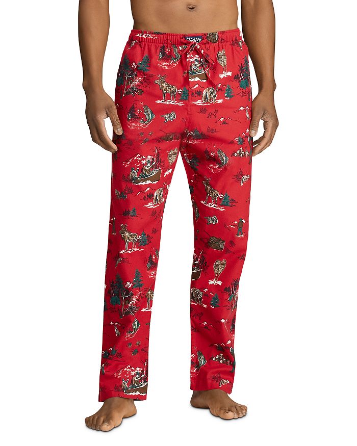 Polo flannel pajama discount pants