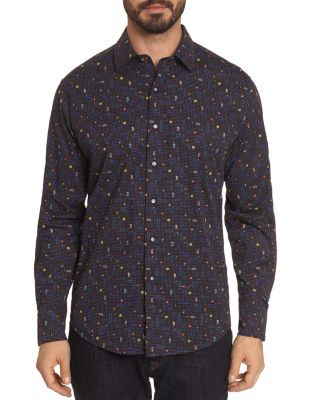 Robert Graham - Arcade Print Classic Fit Button-Down Shirt