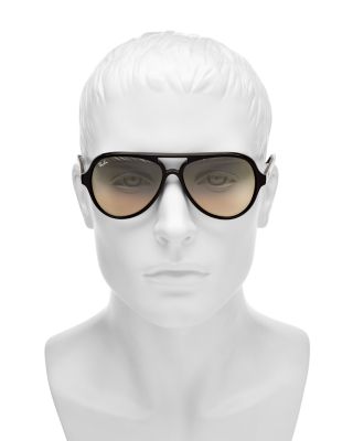  Brow Bar Aviator Sunglasses, 59mm