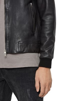 ALLSAINTS Junction Leather Jacket | Bloomingdale's
