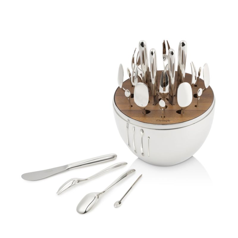 Christofle Mood Silverplate 24-Piece Party Set