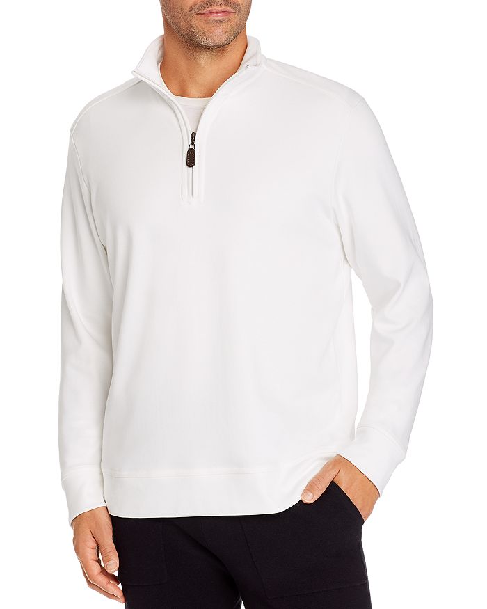 Tommy Bahama Men's Martinique Quarter-zip Sweater In Continental