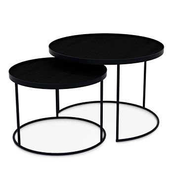 Notre Monde Round Tray Tables Set Of 2 Bloomingdale S