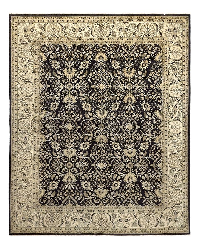 Bloomingdale's Oushak Paper Finish Hand-knotted Area Rug, 8'10 X 11'9 In Onyx