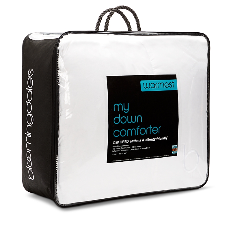 Bloomingdale's My Warmest Asthma & Allergy Friendly Down Comforter, Twin Xl - Exclusive In White