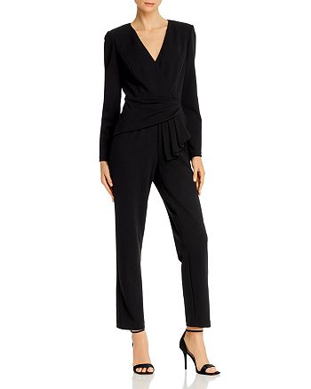 Adrianna Papell Draped-Waist Jumpsuit | Bloomingdale's
