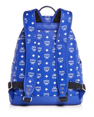 MCM Stark Monogram Leather Backpack | Bloomingdale display picture 3