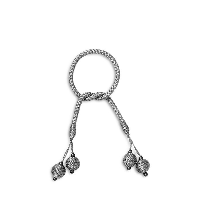 Mode Living Porto Napkin Ring, Set Of 4 In Gray